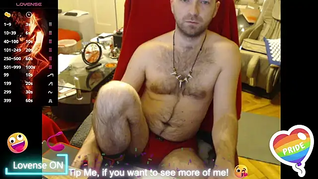 RealManHaveHairy online show from March 11, 7:25 pm