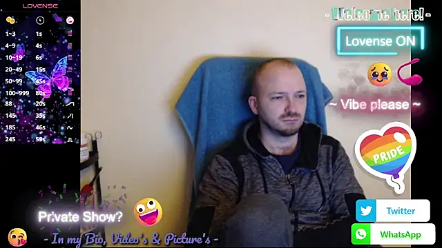 RealManHaveHairy online show from February 11, 6:35 pm