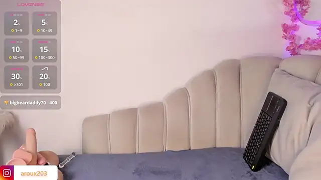 Snapshot of AndreaRoux chatting on March 19, 9:46 am AndreaRoux online show from March 19, 9:46 am