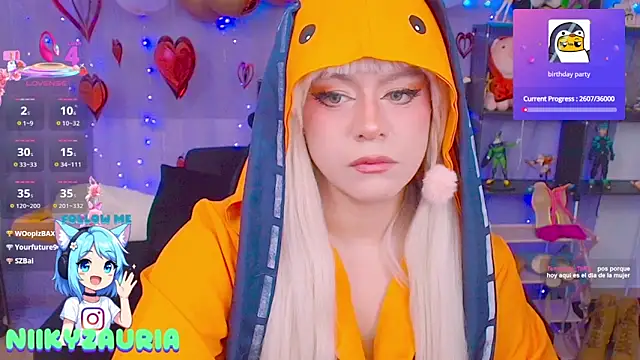 Snapshot of _niiky chatting on March 8, 6:23 pm niiky online show from March 8, 6:23 pm