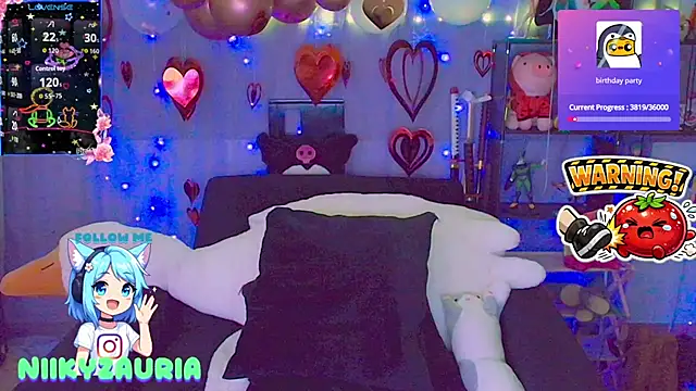 Snapshot of _niiky chatting on March 13, 6:58 pm niiky online show from March 13, 6:58 pm