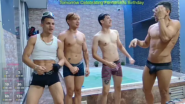 Boysgang sex online show from December 28, 6:08 pm