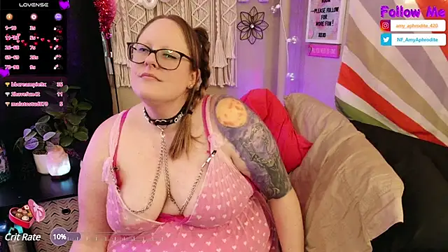 Snapshot of AmyAphrodite chatting on February 14, 8:37 pm AmyAphrodite online show from February 14, 8:37 pm