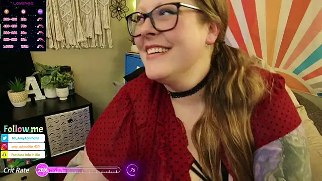 Snapshot of AmyAphrodite chatting on February 21, 3:56 am AmyAphrodite online show from February 21, 3:56 am