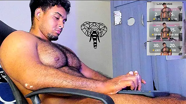 Big furry bear13 online show from March 8, 9:50 am