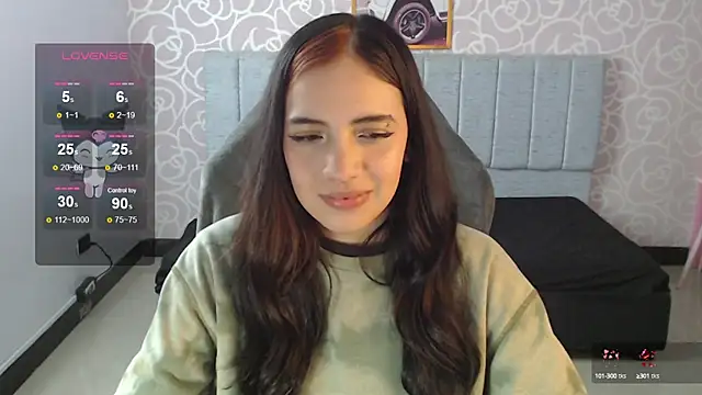 Snapshot of ninfa1_ch chatting on December 9, 11:03 pm ninfa1 ch online show from December 9, 11:03 pm