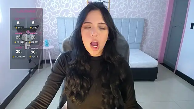 Snapshot of ninfa1_ch chatting on January 18, 2:12 pm ninfa1 ch online show from January 18, 2:12 pm