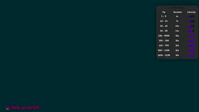 Nala j8 online show from March 26, 1:49 pm