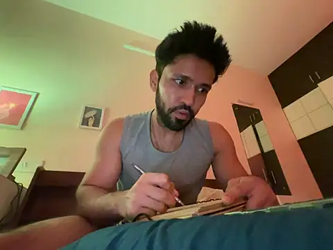 ricky art online show from April 7, 4:07 pm