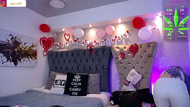 CaroFisher online show from February 20, 1:22 pm