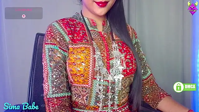 Snapshot of CallMeSima chatting on October 20, 3:40 am CallMeSima online show from October 20, 3:40 am