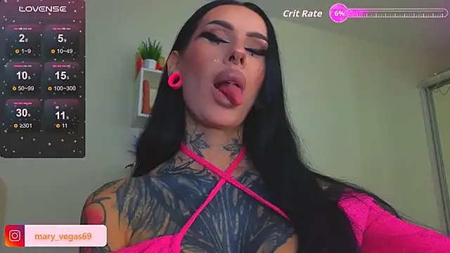MaryVegas69 online show from April 5, 9:45 pm