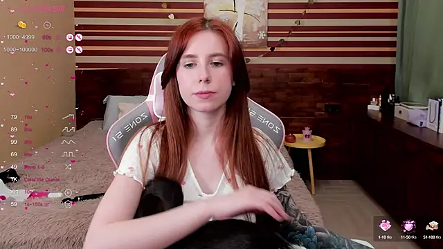 Snapshot of MilanaMua chatting on March 12, 11:53 am MilanaMua online show from March 12, 11:53 am