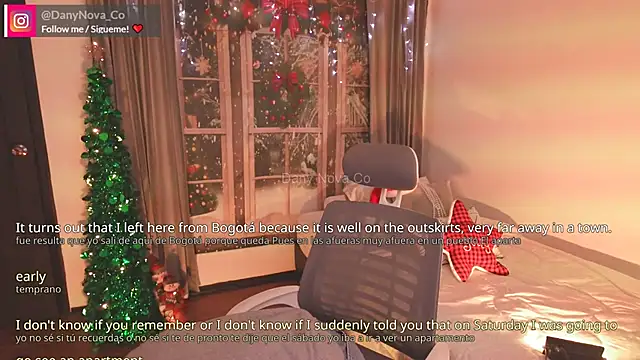DanyNova Co online show from December 23, 7:09 pm