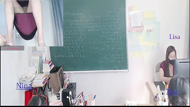 Snapshot of _Math_ chatting on March 21, 8:19 am Math online show from March 21, 8:19 am