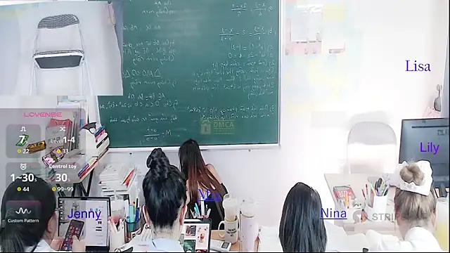 Snapshot of _Math_ chatting on March 28, 12:05 pm Math online show from March 28, 12:05 pm