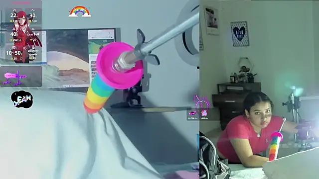 Snapshot of Daki_Ume_ chatting on February 22, 2:24 am Daki Ume online show from February 22, 2:24 am