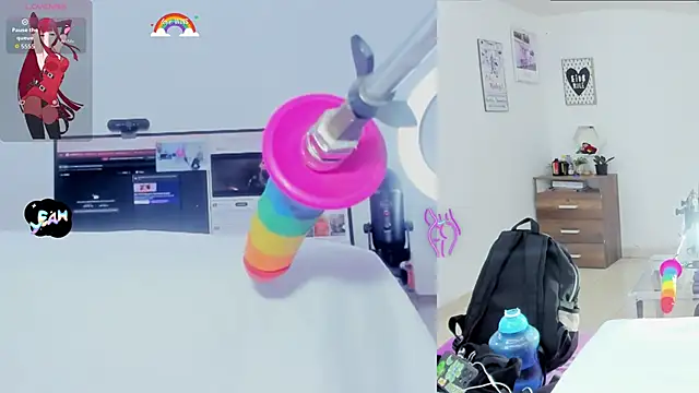 Snapshot of Daki_Ume_ chatting on February 23, 2:31 am Daki Ume online show from February 23, 2:31 am