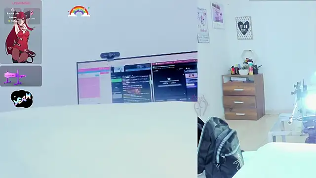 Snapshot of Daki_Ume_ chatting on February 24, 2:53 am Daki Ume online show from February 24, 2:53 am