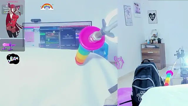 Snapshot of Daki_Ume_ chatting on February 27, 2:33 am Daki Ume online show from February 27, 2:33 am