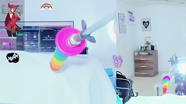 Snapshot of Daki_Ume_ chatting on March 1, 2:46 am Daki Ume online show from March 1, 2:46 am