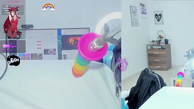 Snapshot of Daki_Ume_ chatting on March 5, 2:29 am Daki Ume online show from March 5, 2:29 am