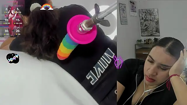 Snapshot of Daki_Ume_ chatting on March 10, 2:27 am Daki Ume online show from March 10, 2:27 am