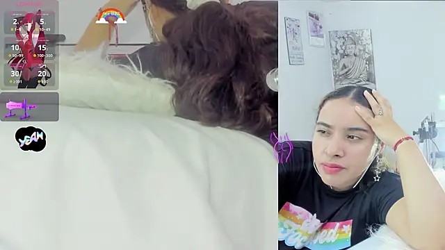 Snapshot of Daki_Ume_ chatting on March 15, 2:28 am Daki Ume online show from March 15, 2:28 am