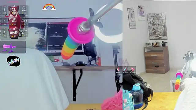 Snapshot of Daki_Ume_ chatting on March 27, 2:50 am Daki Ume online show from March 27, 2:50 am