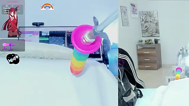 Snapshot of Daki_Ume_ chatting on April 1, 2:56 am Daki Ume online show from April 1, 2:56 am