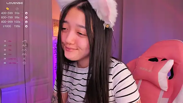 Snapshot of FreyaRaya chatting on December 17, 8:34 am FreyaRaya online show from December 17, 8:34 am