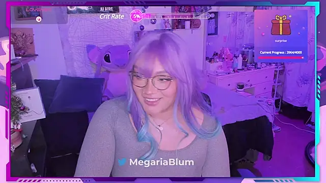 MegariaB online show from December 15, 4:07 am