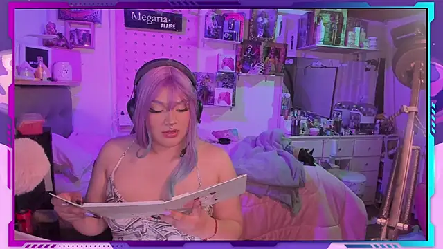 MegariaB online show from October 9, 3:59 am