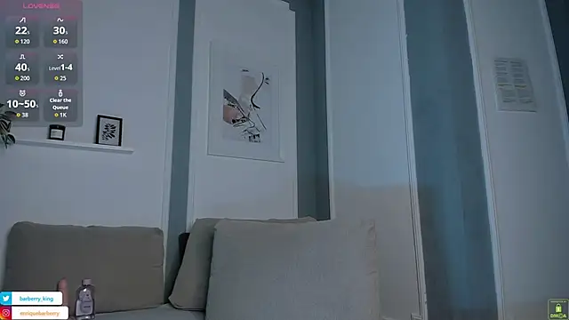 EnriqueBarberry online show from November 6, 6:25 am