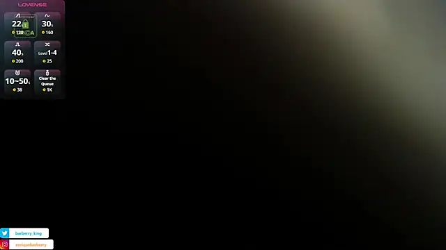 EnriqueBarberry online show from November 14, 6:23 am