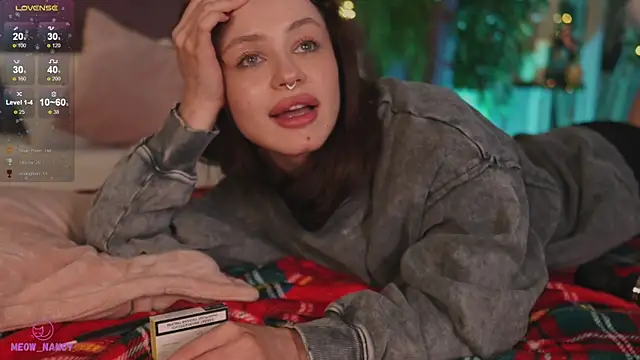 Snapshot of Meow_Nancy chatting on January 15, 12:15 pm Meow Nancy online show from January 15, 12:15 pm