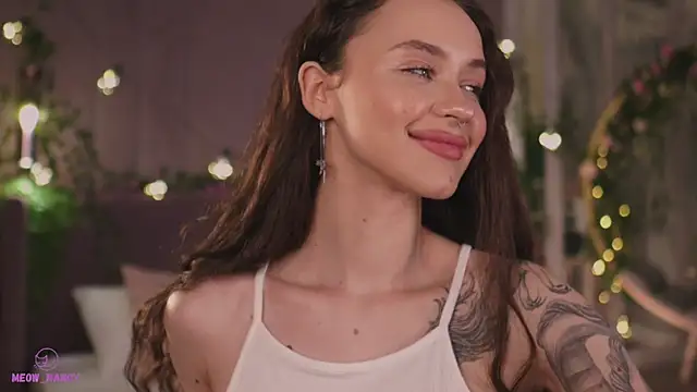 Snapshot of Meow_Nancy chatting on January 25, 8:53 am Meow Nancy online show from January 25, 8:53 am