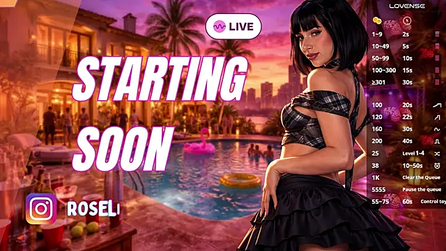 Snapshot of roselinedior chatting on April 8, 2:17 pm roselinedior online show from April 8, 2:17 pm
