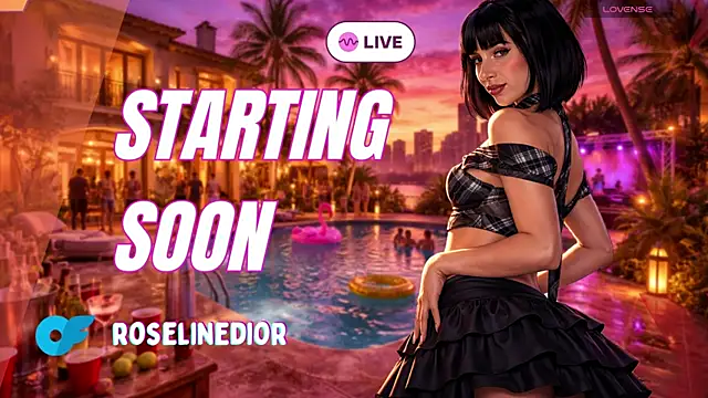 Snapshot of roselinedior chatting on April 9, 2:11 pm roselinedior online show from April 9, 2:11 pm