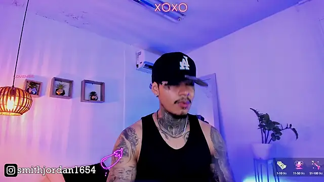 JordanSmiith  online show from January 11, 8:21 pm