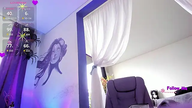 Snapshot of witchviolet chatting on February 20, 9:37 pm witchviolet online show from February 20, 9:37 pm