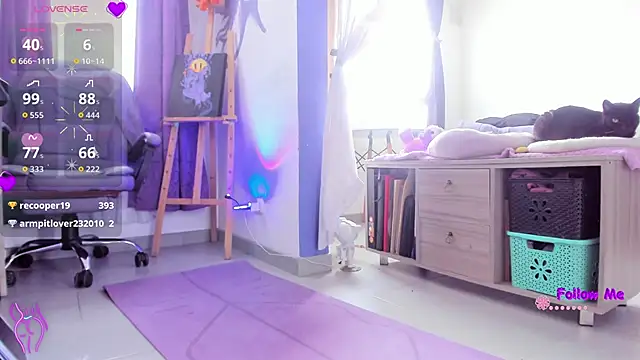 Snapshot of witchviolet chatting on March 10, 1:38 pm witchviolet online show from March 10, 1:38 pm