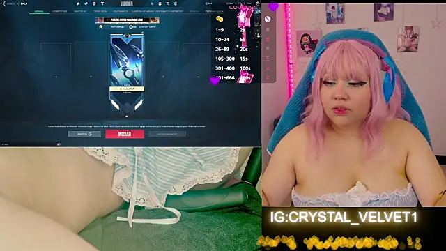 crystal7u7 online show from September 19, 8:09 pm