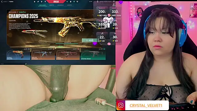 crystal7u7 online show from September 26, 8:13 pm