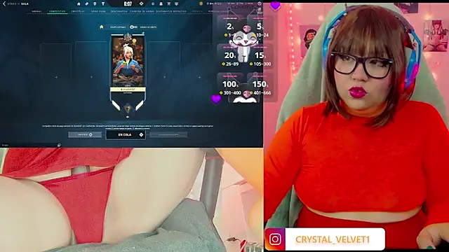 crystal7u7 online show from October 10, 8:08 pm