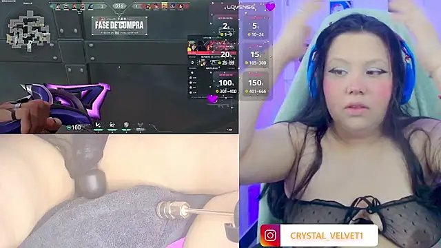 crystal7u7 online show from October 22, 8:41 pm