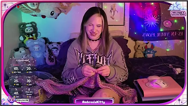 AmbrosiaKitty online show from June 18, 10:30 am