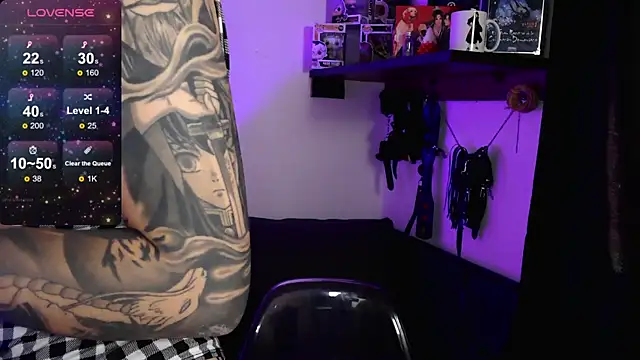 BLACKTSUKI7  online show from October 9, 8:51 pm