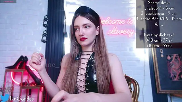 Snapshot of Jane_Goddess chatting on February 6, 1:43 pm Jane Goddess online show from February 6, 1:43 pm