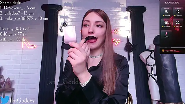 Snapshot of Jane_Goddess chatting on March 22, 2:47 pm Jane Goddess online show from March 22, 2:47 pm